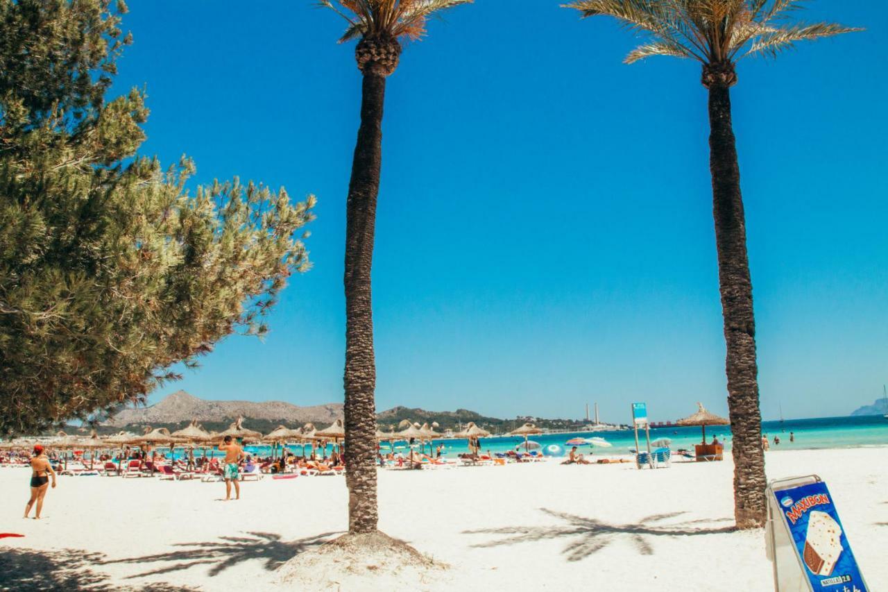 D'Agosta Beach Apartment Alcúdia Extérieur photo